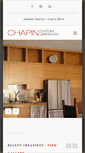 Mobile Screenshot of chapincustomcarpentry.com